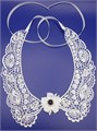 Воротник кружевной съемный "Агата" комплект / Воротник текстильный / Bazanova_accessories 005-0019