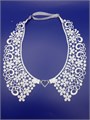 Воротник кружевной съемный "Агата" комплект / Воротник текстильный / Bazanova_accessories 005-0019
