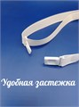 Воротник кружевной "Веер" Bazanova_accessories 005-0014БЕЛ