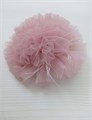 Цветок "Шик" красный / Большой цветок / Брошь Bazanova_accessories 004-0014К