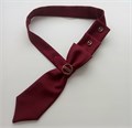 Галстук женский бордовый длинный 005-0022Б